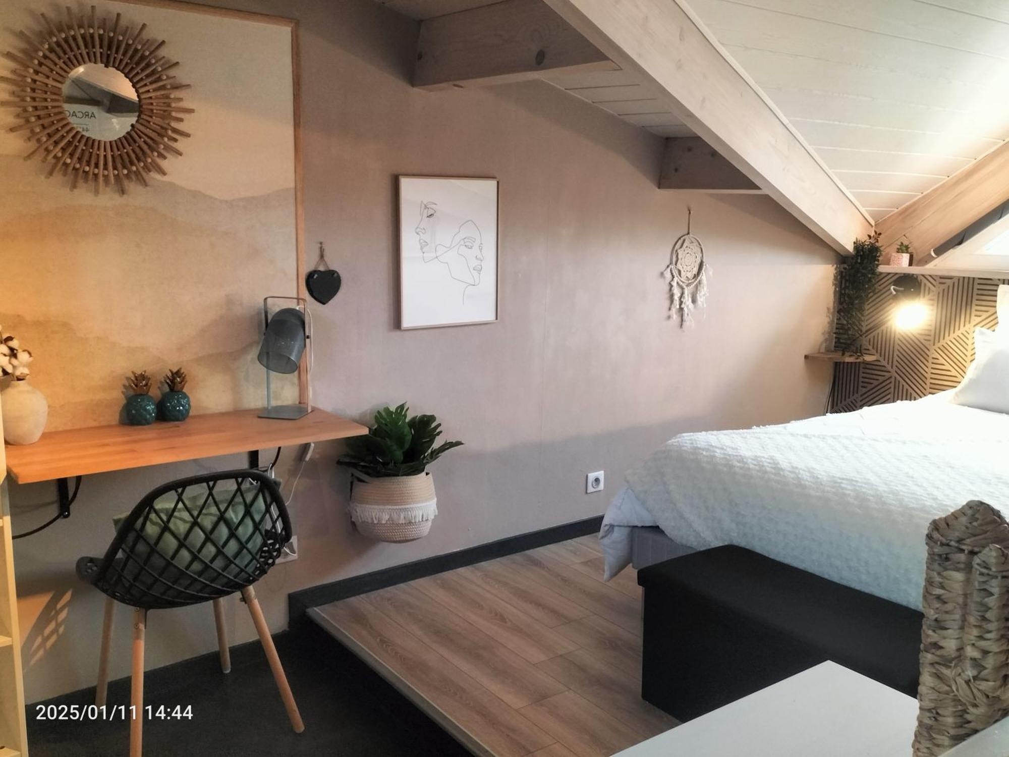 Au Bord Du Vieux Moulin Apartment เมรินแญค ภายนอก รูปภาพ